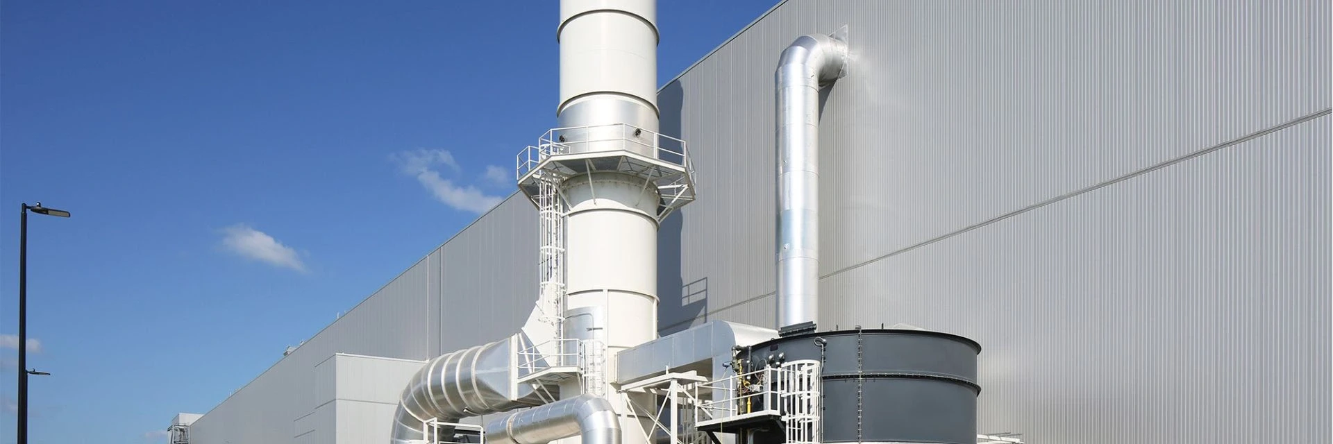 Efficient air pollution control with the Oxi.X RL Regenerative Thermal Oxidizer with a rotary valve